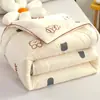 Colcha Classe A, Colcha de Verão Refrescante, Algodão Malhado de Leite, Colcha de Verão com Fibra de Soja, Colcha de Ar Condicionado, Colcha de Primavera e Outono, Colcha de Inverno, Grau Classe A para Mães e Bebês