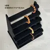 Suporte de Exibição para Pulseiras e Braceletes Suporte de Balcão de Loja Rack de Armazenamento para Pulseiras e Colares Caixa de Armazenamento Destacável de 5 Níveis Grande