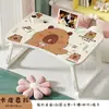 Mesa pequena dobrável para cama, mesa para laptop, mesa de estudo infantil, mesa preguiçosa para quarto de casa, dormitório, mesa simples com armazenamento