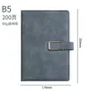 Caja de Regalo con Cuaderno A5 Set Personalizado Libro de Actas de Reunión Cultura de Oficina de Negocios Bloc de Notas Sencillo Cuaderno Personalización