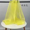 Preço por metro pérola piscante luz brilhante organza de cristal tecido de malha rígida para modelagem tecido para roupas de casamento