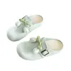 Medias Pantuflas de Exterior para Mujer para Primavera y Verano 2026, Nuevos Zapatos Versátiles Casuales sin Cordones de Punta Cerrada Estilo Birkenstock para Estudiantes