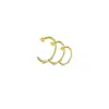 Joias para Piercing Corporal de Aço Inoxidável Anel de Nariz Simples em Forma de C Brinco de Nariz Transfronteiriço de Comércio Exterior Anel de Lábio em Forma de U Fabricante de Piercing de Nariz Atacado