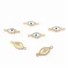Accesorios para joyería DIY europeos y americanos Diamante de ojo Accesorios de aleación para joyería Accesorios de pulsera y collar de moda transfronteriza