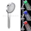 Cabezal de ducha emisor de luz LED sensible a la temperatura tricolor/colorido auto-cambiante cabezal de ducha grande 8008-A27