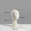 Tienda de Ropa Molde de Cabeza de Terciopelo Colorido Accesorios Soporte de Exhibición para Sombreros Soporte de Exhibición de Cabeza de Maniquí Soporte de Exhibición de Modelo Cuerpo Entero