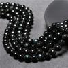 Brasil natural Grado 6A obsidiana ojo verde cuentas sueltas cuentas redondas ojo colorido pulsera dorada con cuentas productos semiterminados envío gratis