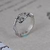 Estilo Étnico Retro Dragón Chino Dominante Anillo de Dragón del Zodíaco para Hombre Anillo de Aleación de Moda Personalizado para el Dedo Índice