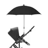 Sombrilla Parasol para Cochecito de Bebé con Recubrimiento Negro para Proteger Contra los Rayos UV, Sombrilla para Cochecito de Bebé, Sombrilla Solar, Sombrilla de Protección Solar, Sombrilla para la Lluvia, Se Puede Imprimir con Logo