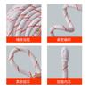 Cuerda Trenzada de Polipropileno, Cuerda de Amarre, Cuerda de Amarre de Freno de Polipropileno y Nylon Suave y Resistente al Desgaste, Tendedero
