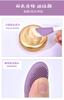 Cepillo de silicona de doble cabezal para mascarilla facial transfronterizo, cepillo de masaje para limpieza facial, limpieza profunda, eliminación de puntos negros, aplicación de película de barro, lavado multiusos