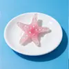 Nuevo Clip para el Cabello de Estrella de Mar Transparente de Colores Lindo Dibujo Animado Flequillo Lateral Pinza de Pato Accesorios para el Cabello Juveniles de Moda