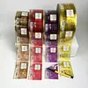 Pegatinas de Vinilo Transparentes Impermeables Adhesivas Personalizadas para Velas y Manualidades, Logo de Forma Personalizada
