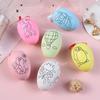 Creativo diy Huevo Jardín de Niños Dibujos Animados Rompecabezas Pintura Huevo de Pascua Niños Hecho a Mano Regalo Estudiante