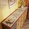 Alfombrilla Impermeable y a Prueba de Aceite para Encimera de Zapatería Americana Sin Lavado Cubierta para Mesa de Mueble de TV Toalla de Cubierta para Aparador Tela Cubierta