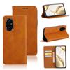 Adecuado para Funda de Teléfono Honor X5C, Cuero Genuino Fuerte Magnético Win Turbo 5g Funda de Cuero para Teléfono Doméstico