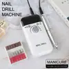 Rectificadora Portátil para Uñas 45000 RPM Alta Velocidad Almacenamiento Máquina Eléctrica de Reparación de Uñas Especial para Tienda de Uñas