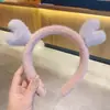 Linda Nueva Diadema de Dibujos Animados para Mujer, Diadema de Felpa para Lavarse la Cara y Aplicarse Mascarilla Facial, Accesorio para el Cabello Antideslizante