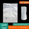 Meias embalagem saco com zíper 14 * 18 saco de embalagem de roupas de roupas dupla face 14 saco de plástico fosco de seda PE saco ziplock