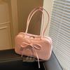 Bolso Bandolera de Gran Capacidad con Lazo para Mujer 2026 Nuevo Bolso de Hombro de Primavera y Verano Bolso Tote de Moda