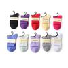 Suministro directo de fábrica de nuevos calcetines japoneses de algodón de color sólido, calcetines Harajuku de cien colores caramelo, estilo universitario para mujeres