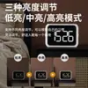 Nuevo Reloj Despertador Espejo Cruzado 2022 para Estudiantes, Reloj Digital, Escritorio de Mesita de Noche, Reloj Despertador con Snooze para Niños, Succión Magnética 502A