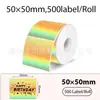 Venta al por mayor transfronteriza de papel térmico láser apto para varias impresoras de escritorio, papel térmico autoadhesivo resistente al desgarro