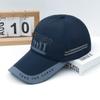 Gorra de béisbol fina de primavera para hombre y mujer, para deportes al aire libre, pesca, resistente al viento, con cordón, ala larga extendida, protector solar, parasol.