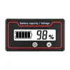 Medidor de potência de bateria 12v24v48v60v72v84V medidor de display de potência universal para bateria de chumbo-ácido e lítio GY-6ST