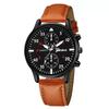 Venta caliente de relojes transfronterizos Reloj de cuarzo para hombre de Ginebra Reloj de moda con correa Reloj de comercio exterior para hombre