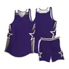 Conjunto de Uniforme de Basquete Americano para Adultos e Crianças, Colete de Jogo de Verão, Uniforme de Equipe de Treinamento, Camisa Respirável de Secagem Rápida com Texto Impresso