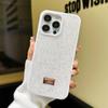 Funda de Teléfono de Diamantes Brillantes de Lujo Adecuada para Apple 18Promax Iphone17 Galvanizada Marca de Moda Alta Gama Pedrería 16 Cobertura Total