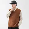 Entrega de comercio exterior transfronterizo de chalecos y suéteres de punto cálidos de otoño e invierno para hombres para el Sudeste Asiático