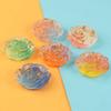 Gran rosa de lámina dorada luminosa, bricolaje, carcasa de teléfono móvil, accesorios de resina, horquilla, tocado, paquete de material al por mayor