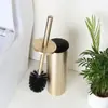 Soporte de pared para cepillo de inodoro de acero inoxidable 304 transfronterizo, desodorante para inodoro sin perforaciones, juego de cepillos de limpieza para inodoro