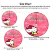 Fabricantes de origen transfronterizos Sanrio estampado falda para árbol de Navidad decoración navideña encantador delantal para base de árbol personalizable