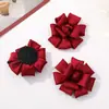 Satén francés romántico tela fuegos artificiales de boda gasa flores DIY hecho a mano versátil pasador accesorios para el cabello accesorios para la ropa al por mayor
