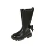 Botas Infantiles 2026 Nuevo Otoño Invierno Más Terciopelo Niñas Estilo Coreano Británico Botas de Caña Alta Botas Largas Botas de Lote Princesa Versátiles