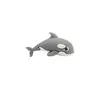 Cuentas de Silicona de Delfín de Dibujos Animados Cuentas Centrales con Forma de Animal Marino 3D Accesorios Creativos Hechos a Mano para Joyería con Cuentas Venta al por Mayor