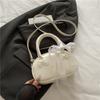 Bolso Cruzado de Encaje de un Solo Hombro 2025 Nuevo, Personalizado, Sencillo, Moderno y Elegante, Dulce Bolso Portátil tipo Almohada para Mujer