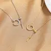 Nuevo Collar de Moda Exquisito y Único con Cierre de Cordón Ajustable con Cuentas Joyería para la Clavícula
