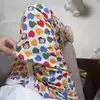Calça de Pijama de Seda de Algodão para Mulheres, Estilo Fino para Primavera e Verão, Tamanho Grande, Caimento Solto, Calça de Perna Larga de Algodão Artificial, Pode Ser Usada Fora de Casa, Versátil, Cintura Alta, Leve