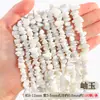 Tao Frete Grátis Cascalho de Cristal Natural Contas Soltas Corrente de Pedra Natural Semi-Acabada Acessórios Corrente para Colar Pulseira DIY Acessórios com Contas