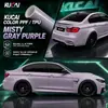 Película para cambio de color de coche tpu ppf Película de PPF de color para cambio de color Película de TPU de aplicación en seco Película protectora de superficie de pintura de color romero cristalino púrpura
