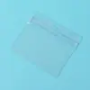 Portatarjetas de PVC personalizados, porta-insignias blandos, pases de exposición, portatarjetas transparentes impermeables, porta-tarjetas de identificación de empleado, al por mayor