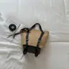 Coleção Outono 2026: Bolsa de ombro feminina de cor sólida e grande capacidade, uma bolsa de mão estilosa e única com alto apelo estético
