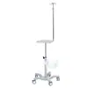 Carrito para Ventilador Weiyue, Altura Ajustable, Estable, con Cesta de Almacenamiento y Soporte para Infusión, Carrito de Equipo Médico