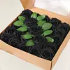 Set de Regalo Caja Transfronteriza de Rosas de Espuma Pe, Flores Artificiales con Tallos y Hojas, 50 Piezas, Flores para Decoración de Bodas, Regalo del Día de San Valentín