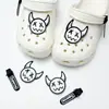 Acessórios de decoração de sapatos DIY para Crocs, fivelas decorativas fofas de pelúcia 3D de desenhos animados, leão e gato do zoológico para a superfície do sapato