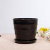 Maceta Roscada Patrón Horizontal Dulce Colorido Plástico Planta Imitación Colorido Grande Redondo Suculenta Venta al por Mayor Maceta Roscada
